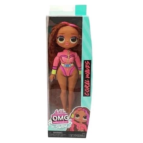 Boneca Lol Surprise Omg Swim Doll Coral Waves Candide 8990 Starhouse Mega Store