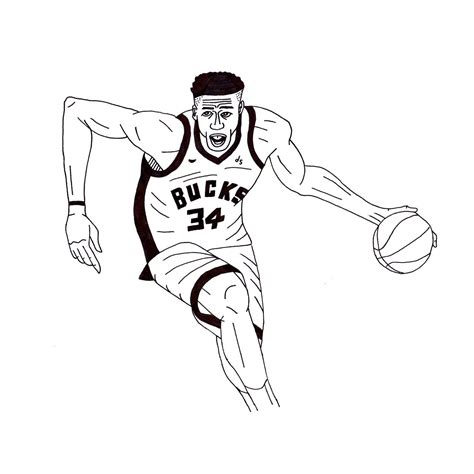 Giannis Antetokounmpo Outline