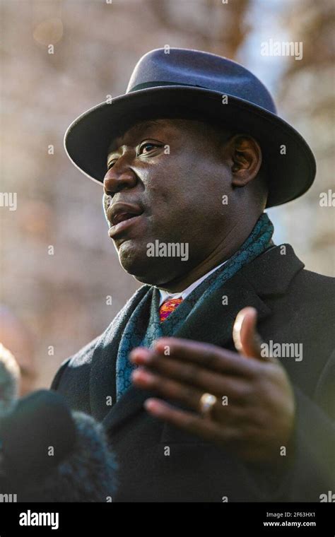 March 29 Minneapolis Mn Lawyer Benjamin Crump Speaks Outside The