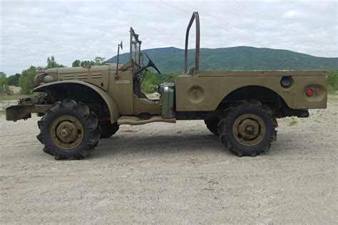 1944 DODGE WC WC 52 CARGO TRUCK Side Profile 220802