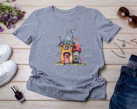 Quirky House Clipart, Clipart Quirky Houses, Whimsical House Clipart