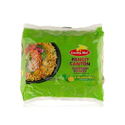 Lucky Me Pancit Canton Instant Noodles Kalamansi Flavour 6 X 60g