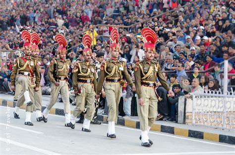 Watching Wagah Border Ceremony At India Pakistan Border