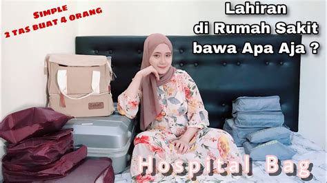 Isi Tas Bersalin Lahiran Di Bali Royal Hospital Hospital Bag YouTube