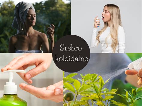 Srebro Koloidalne Naturebiotic Ag 50 PPM 1L Szkło Nano Koloid