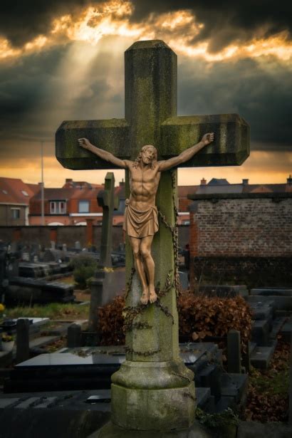 Cross With Jesus Christ Free Stock Photo Public Domain Pictures