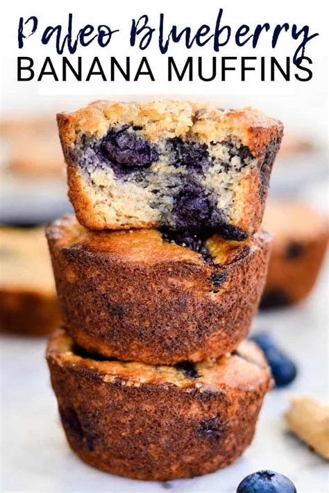 Paleo Blueberry Banana Muffins {gluten And Dairy Free} Joyfoodsunshine