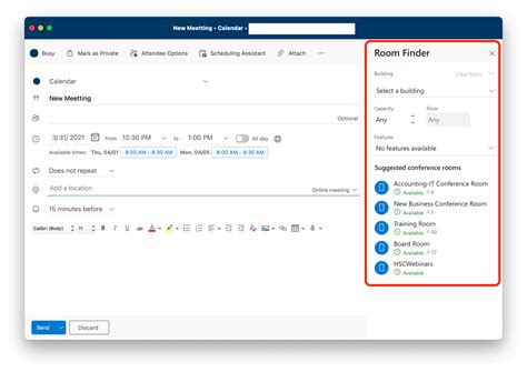 How to Schedule a Meeting in Microsoft Outlook