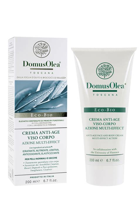 Crema Anti Age Viso Corpo Azione Multi Effect Ml Domus Olea