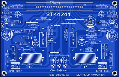 STK4241 STK4201 STK4221 STK4211 STK4231 Amplifier Circuit – Electronics ...