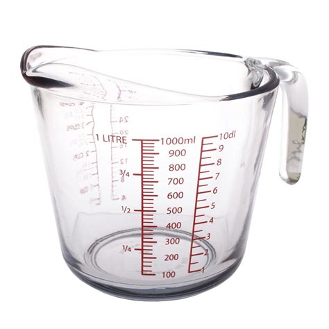 New Kitchen Classics Glass Measuring Jugs Measure Jug Pitcher Cup 3 Sizes Ebay