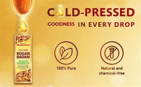 Buy Baidyanath Vansaar Rogan Badam Almond Oil 100ml 100 Pure Badam