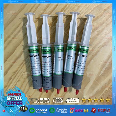 Jual Thermal Paste SILVER Suntik Thermal Pasta SILVER Suntik Shopee