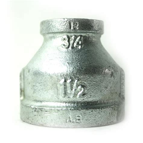 Thrifco Inch X Inch Galvanized Steel Reducer Coupling