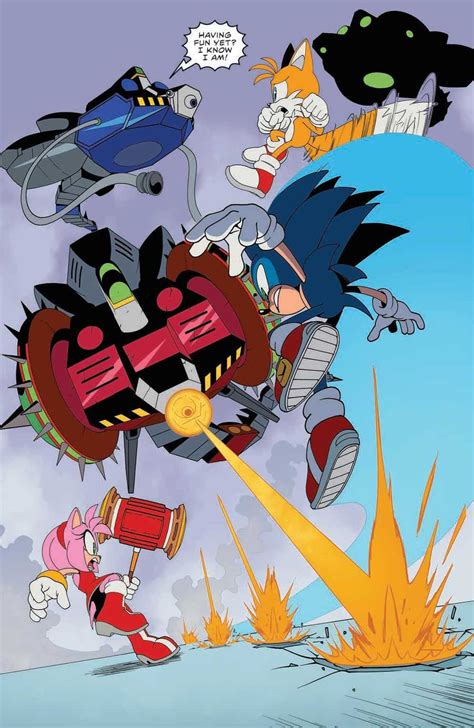 Sneak Peek Idw Publishings Sonic The Hedgehog 40 Comic Watch