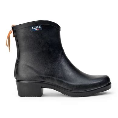 Wellies Aigle Women Miss Juliette Bottillon Noir Outdoorsupply Co Uk