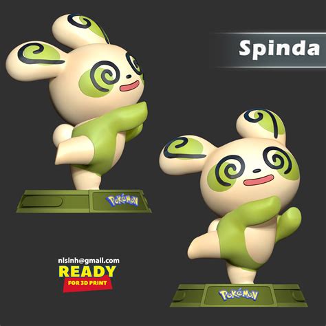 Sinh Nguyen - Spinda - Pokemon Fanart