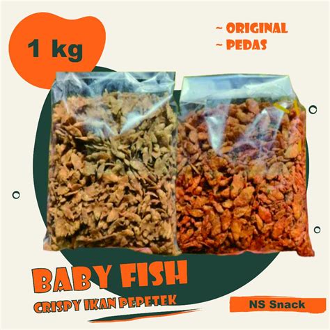 Jual Baby Fish Ikan Pepetek Crispy Kg Gurih Shopee Indonesia