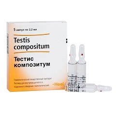 Тестис композитум – инструкция по применению, отзывы, цена, аналоги
