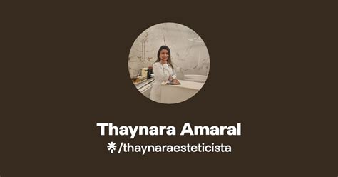 Thaynara Amaral Linktree