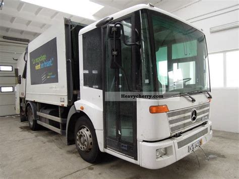 Mercedes Benz Econic 1828 Garbage Truck In 2003 2003 Refuse Truck Photo