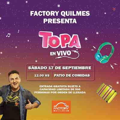 Topa Dar Un Show Gratuito En Quilmes Diario El Sol