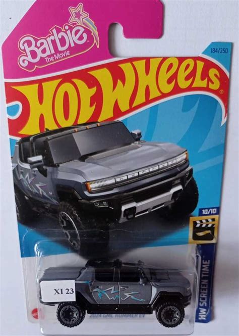 Jual Hot Wheels 2024 GMC Hummer EV HW Screen Time Barbie The Movie Grey Di Seller