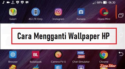 Cara Mengganti Wallpaper Hp Terbaru West Java