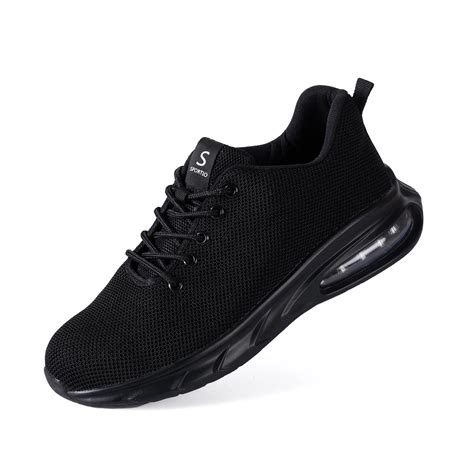 Fashion Industrial Work Safety Shoes Men's Protective Lightweight Steel