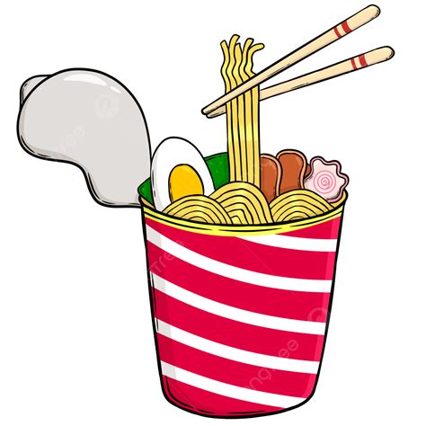 Cartoon Cup Noodles Cup Noodles Cup Ramen Food Png Transparent