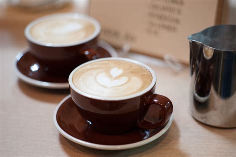 Hd Wallpaper Aerial Photography Of Cafe Latte On Table Flat Lay