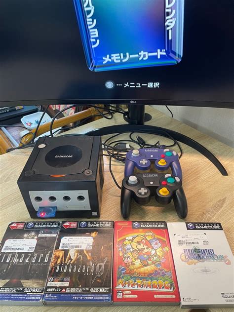 【やや傷や汚れあり】動作確認済み ゲームキューブ Nintendo コントローラー アダプター Gamecube 任天堂 ニンテンドー ソフト