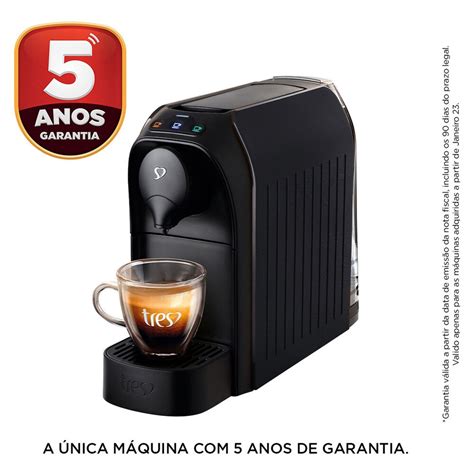 Cafeteira Passione Para Expresso E Multibebidas 127v Preto 20038999 Três Corações Cx 1 Un