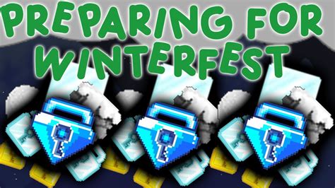 How To Prepare For WinterFest Tons Dls Profit Growtopia Bfg Profit