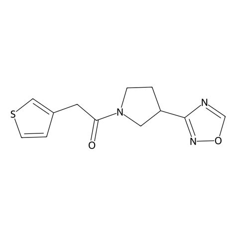 Buy Oxadiazol Yl Pyrrolidin Yl Thiophen Yl