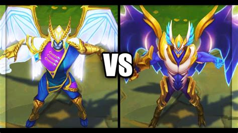 Victorious Aatrox Vs Justicar Aatrox Skins Comparison Final Update