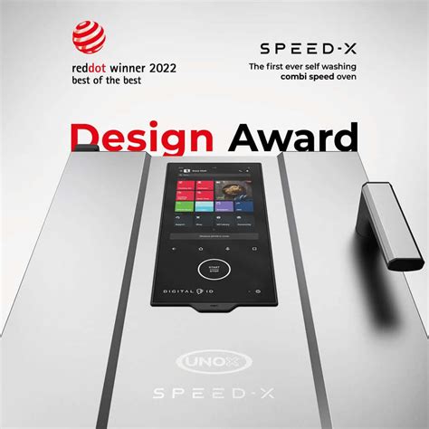 Speed X™ Won Three Award At Red Dot Design Awards 2022 Unox