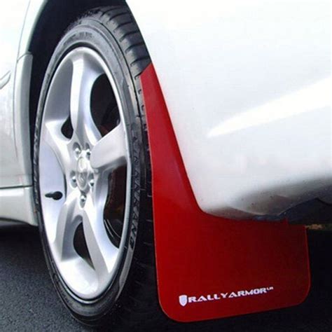 Rally Armor Legacy Gt And Outback Ur Red Mud Flap W White