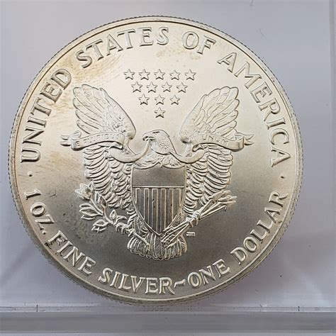 1991 American Silver Eagle 1 oz .999 Fine Silver Coin (31AT) | eBay