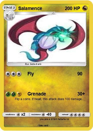 Pokémon Salamence 683 683 - Fly - My Pokemon Card