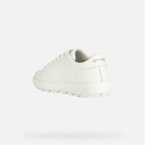 Geox SPHERICA ECUB 1 Women S White Low Top Sneakers Geox