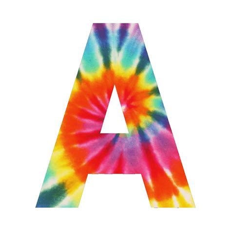 Rainbow Tie Dye Letters And Numbers Rainbow Tie Dye Alphabet Rainbow