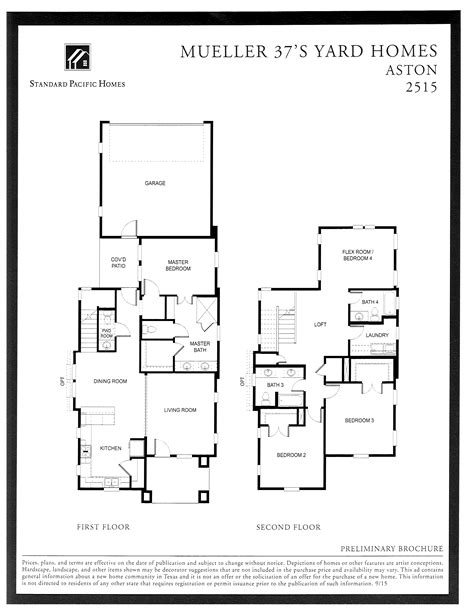 Standard Pacific Homes Floor Plans Floorplans Click