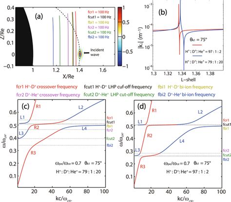 (a) Radial profile of normalized wave source in the case of ion ... 