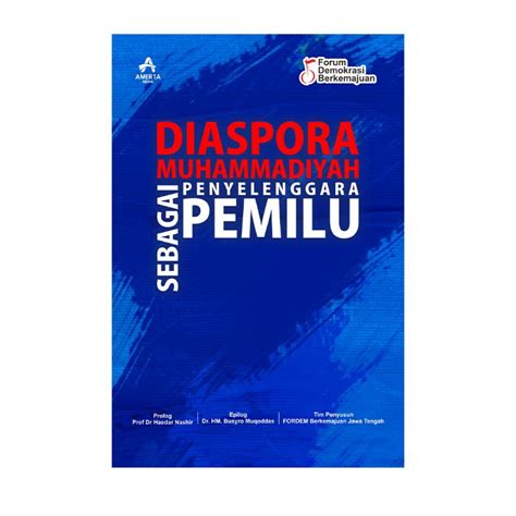 Jual Buku DIASPORA MUHAMMADIYAH SEBAGAI PENYELENGGARA PEMILU Shopee