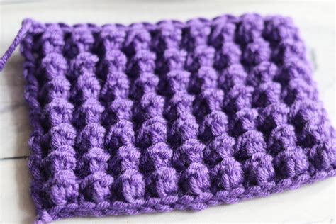 Even Berry Stitch How To Crochet Rich Textures Crochet