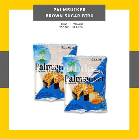 Gula Aren Palmsuiker Prima Gr Palm Sugar Gula Palem Bubuk Gula