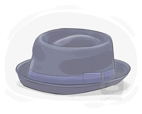 Definition & Meaning of "Porkpie hat" | LanGeek