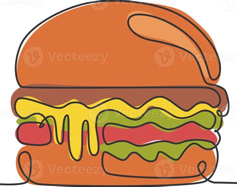 Beef Burger Drawing at Kathleen Reuter blog