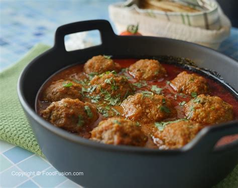 Mutton Kofta Curry Food Fusion